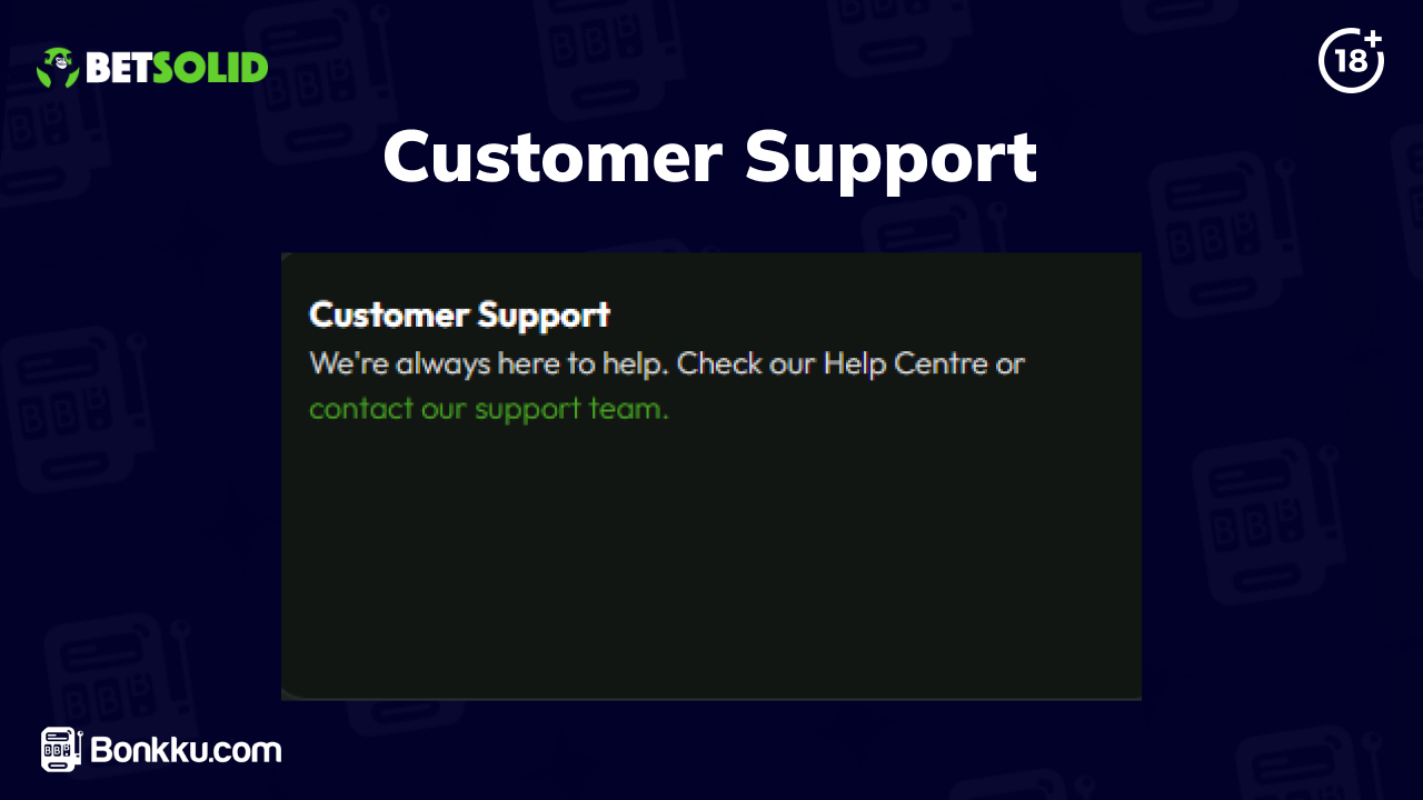 betsolid customer support