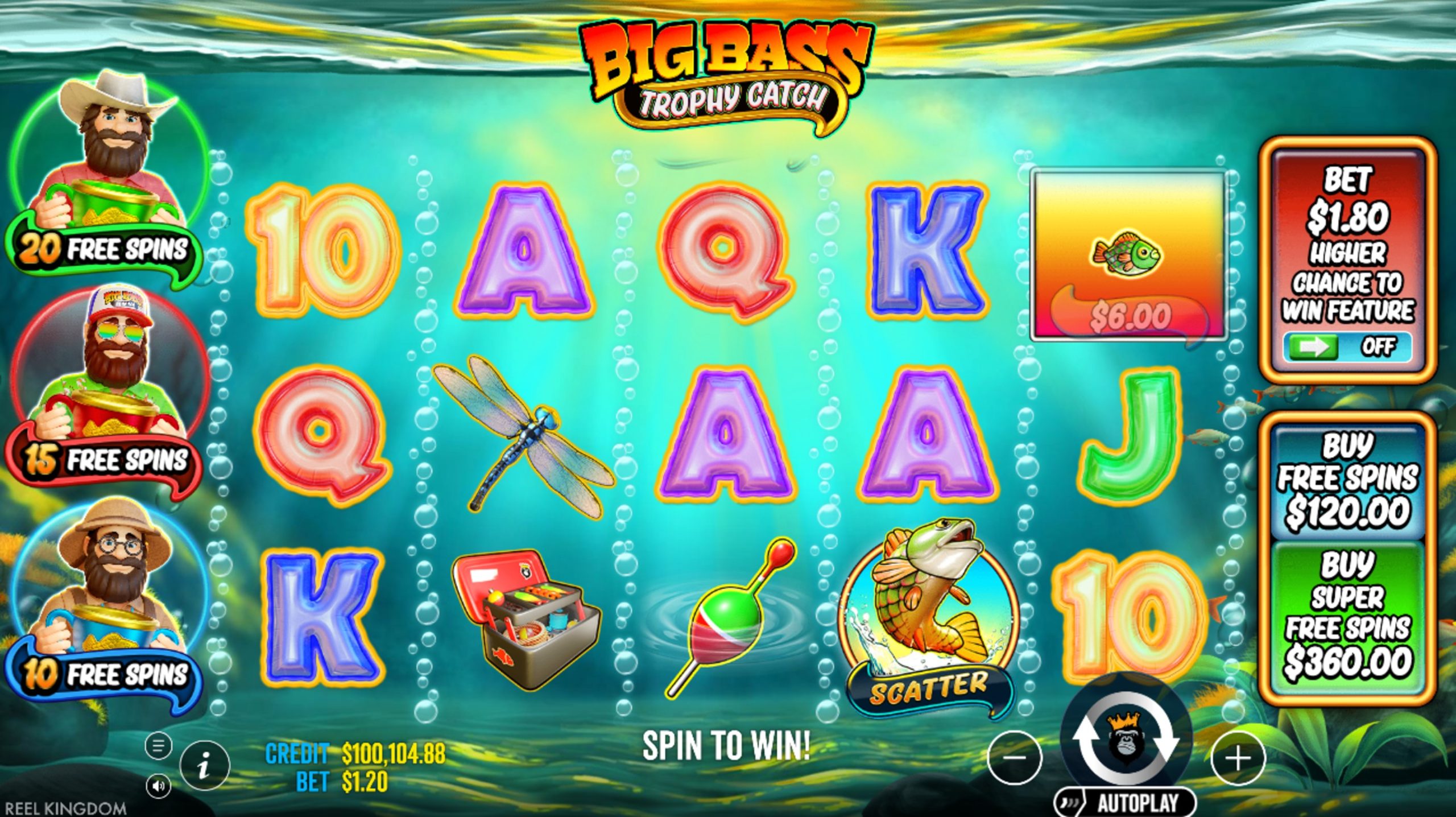big bass trophy catch slot