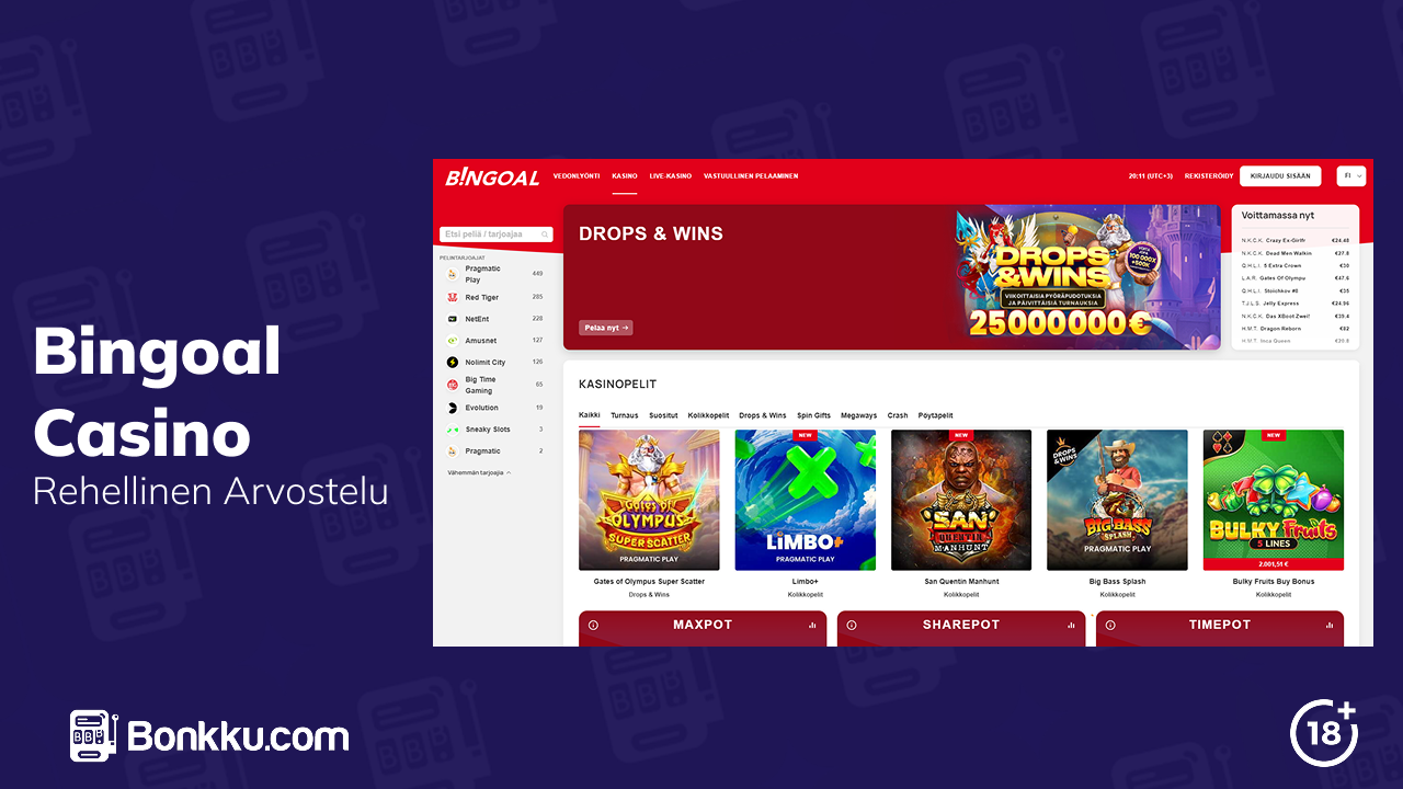 bingoal casino arvostelu