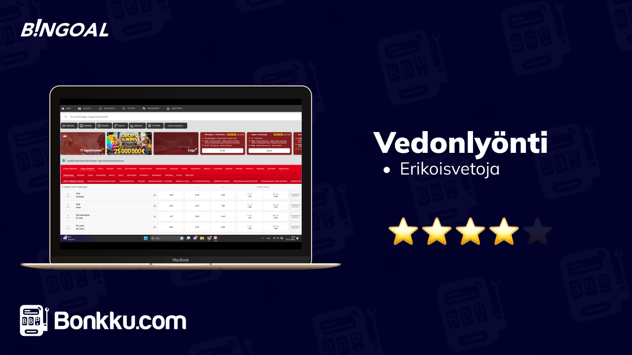 bingoal vedonlyönti
