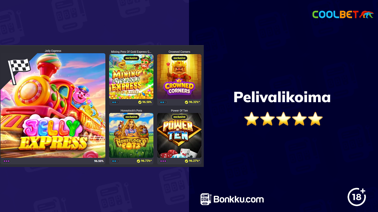 coolbet casino pelit