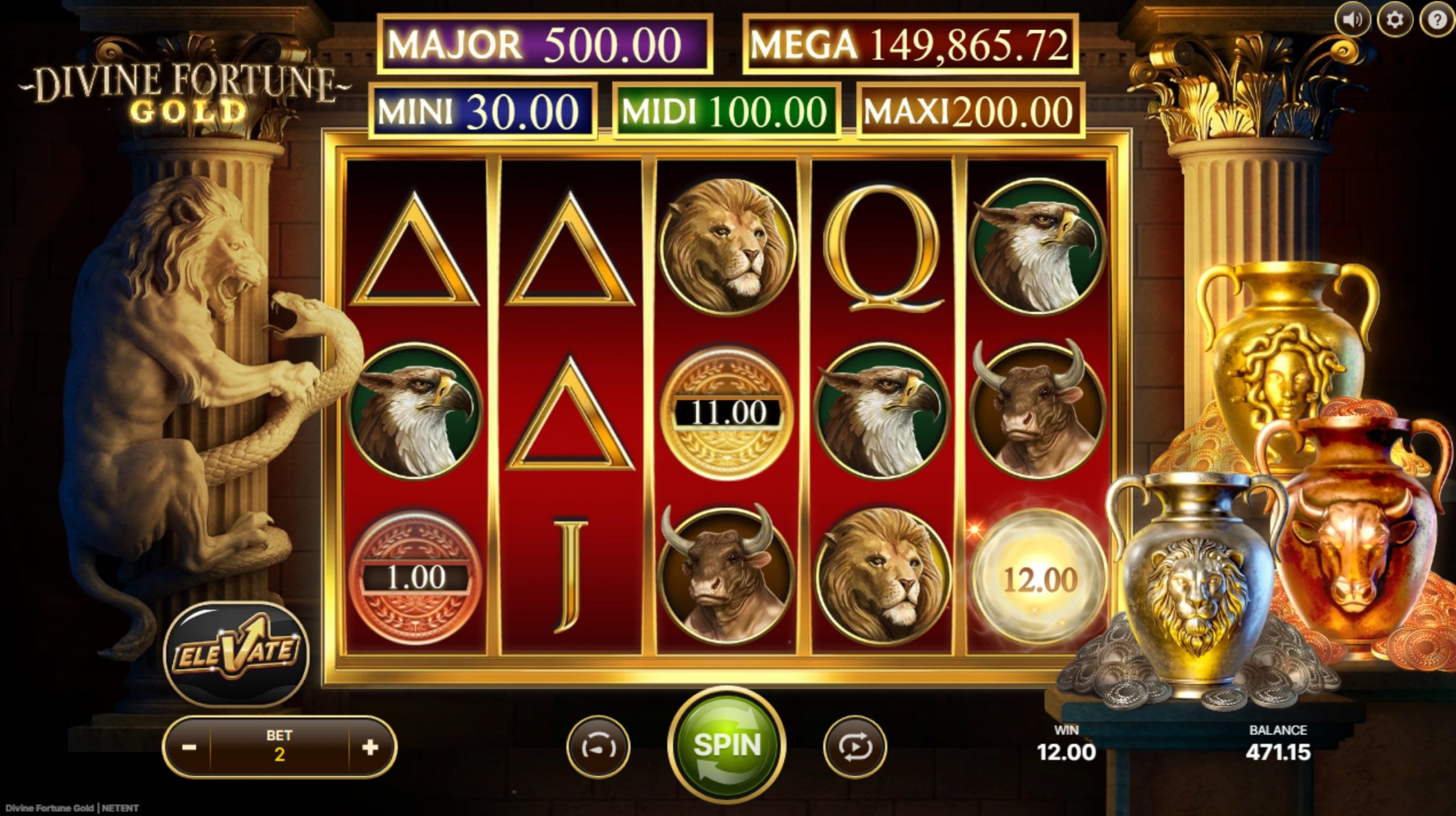 divine fortune gold slot