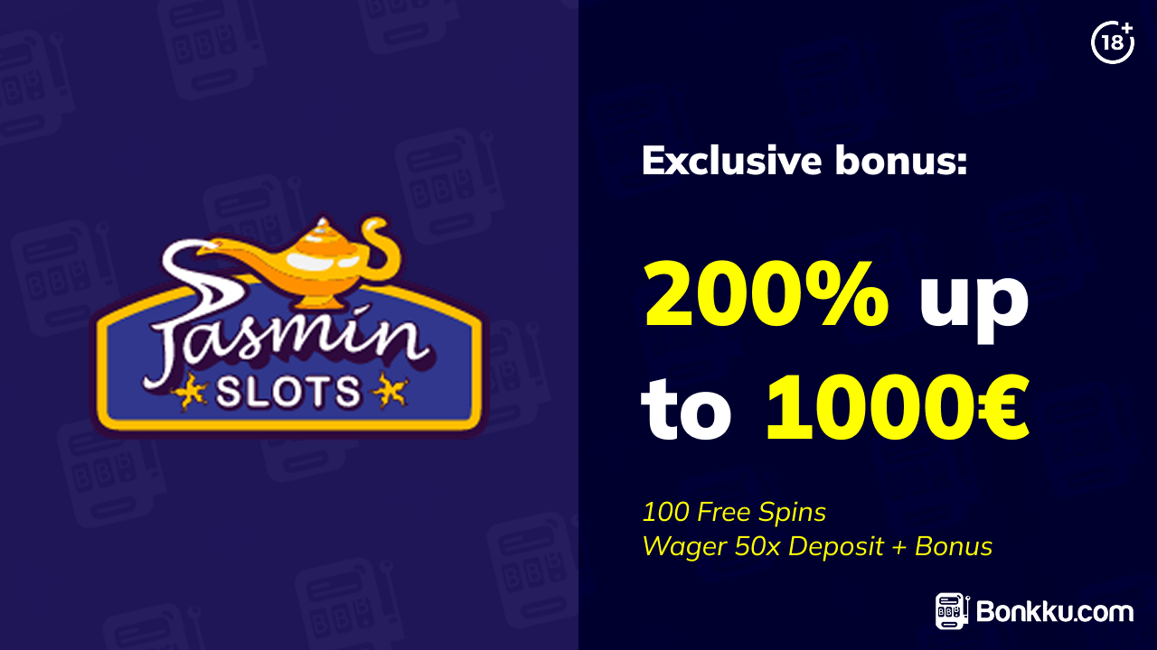 exclusive bonus jasmin slots