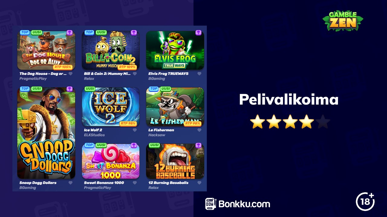gamblezen casino pelit