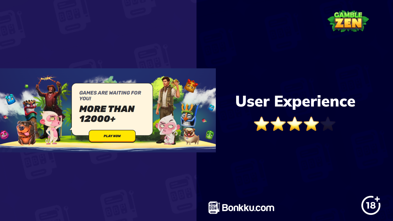 gamblezen user experience
