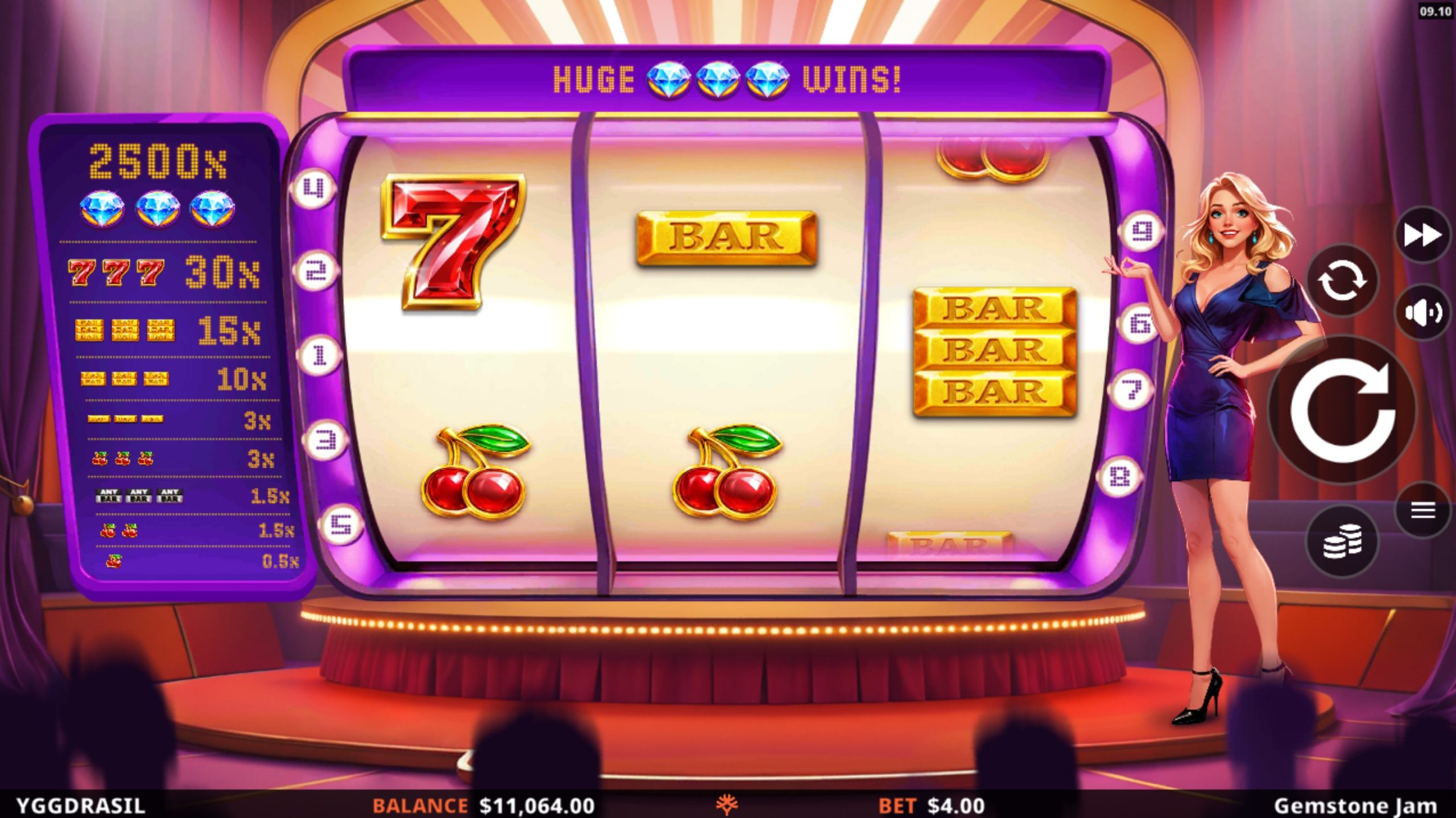 gemstone jam slot