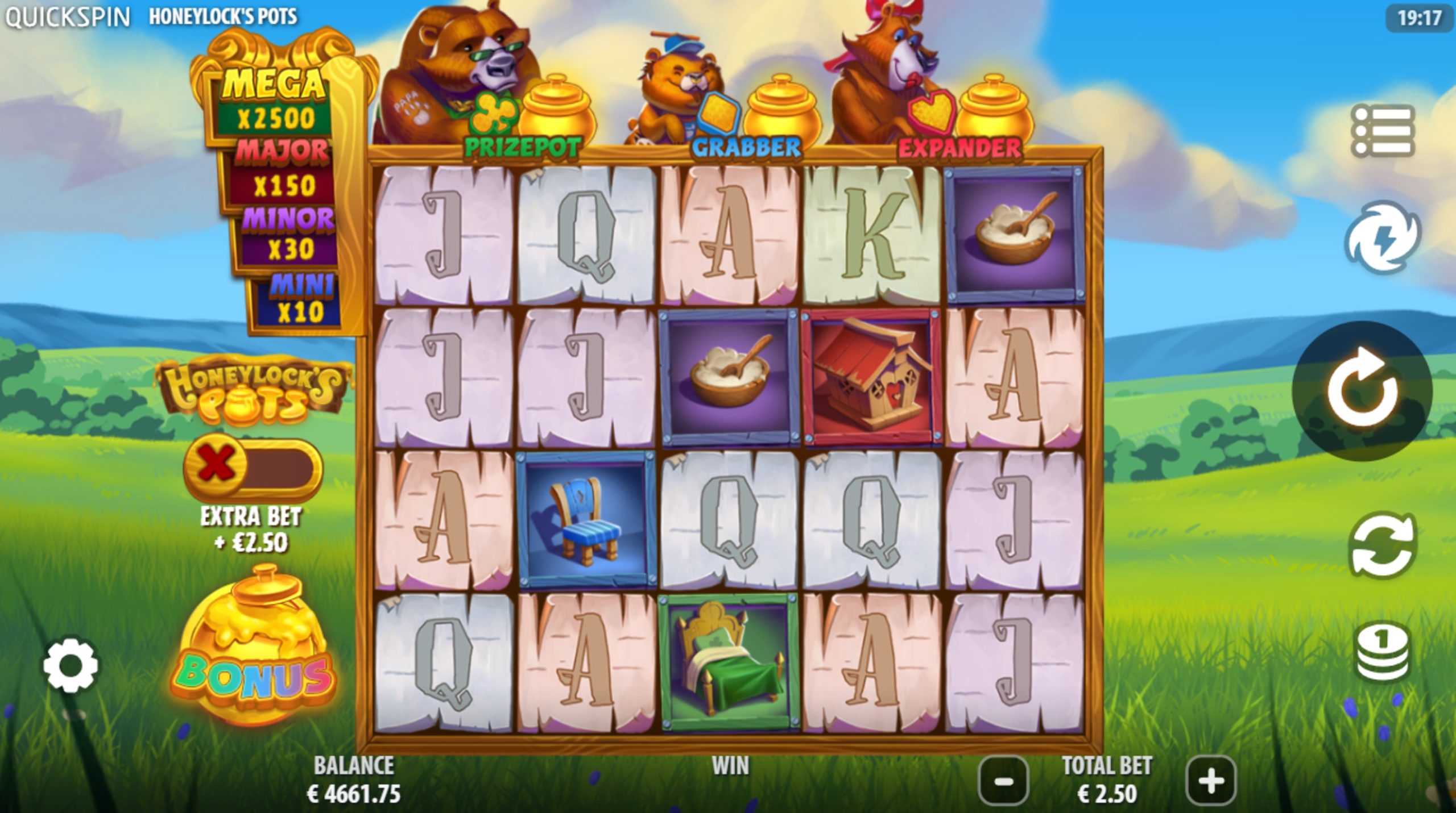 honeylocks pots slot
