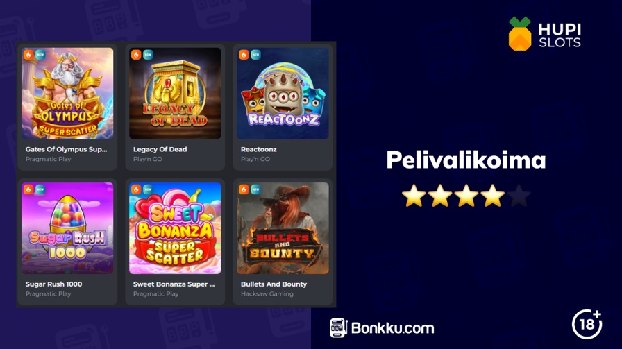 hupi slots casino pelit