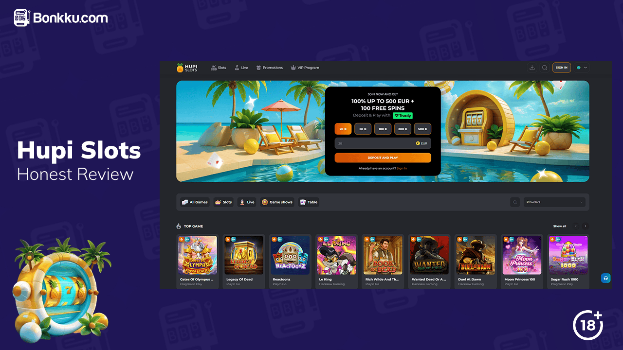 hupi slots casino review