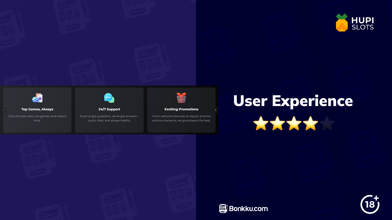 hupi slots user experience