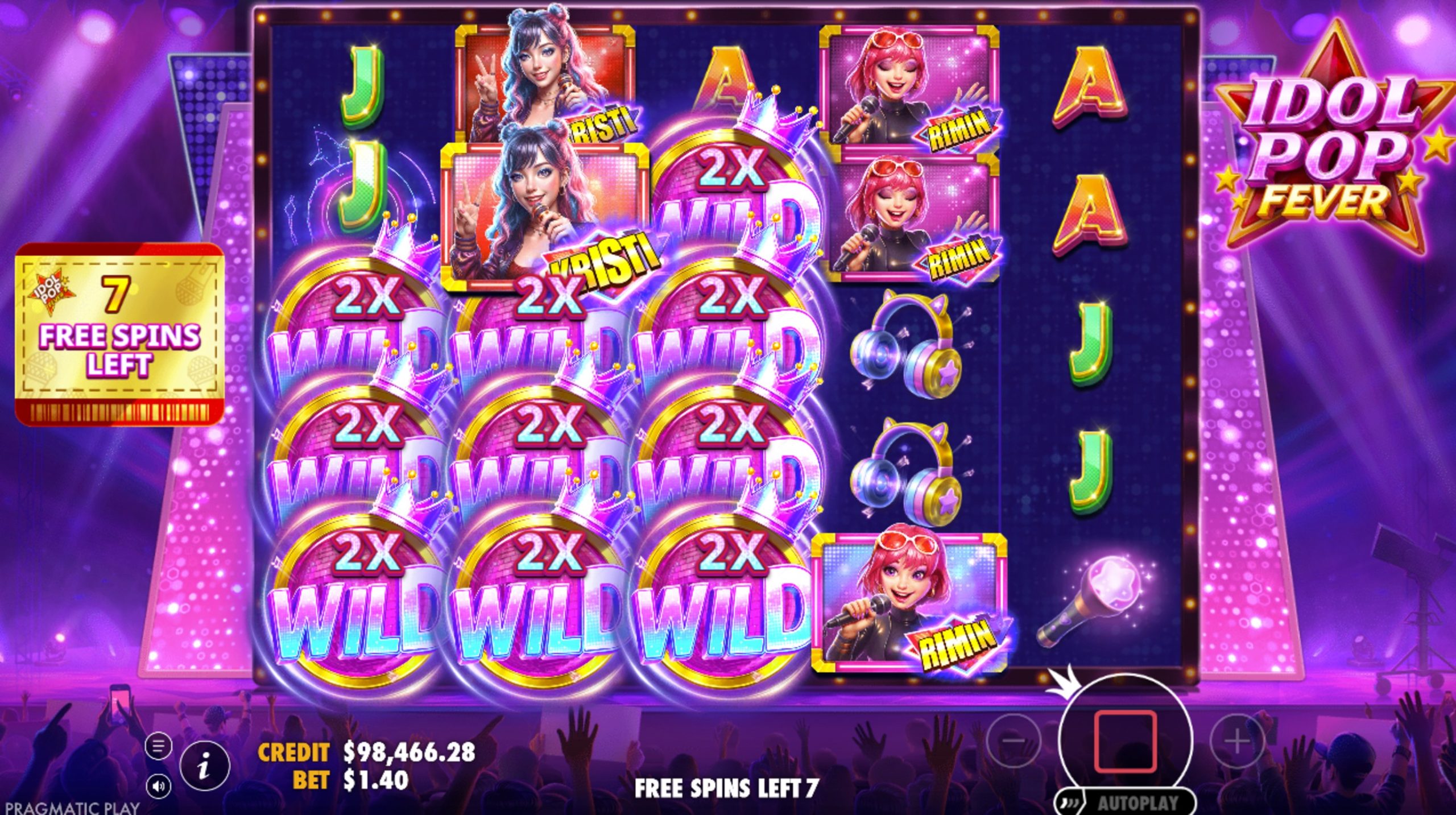 idol pop fever bonus