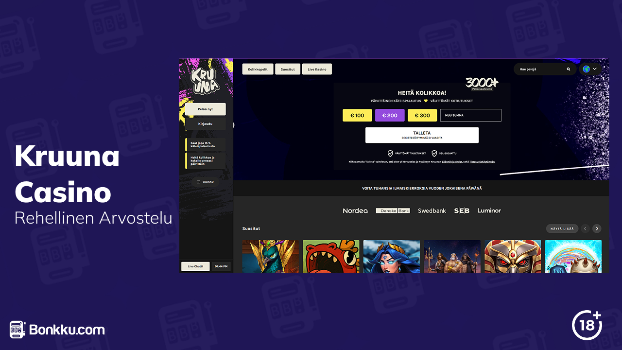 kruuna casino arvostelu