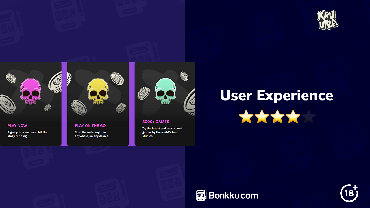 kruuna casino user experience