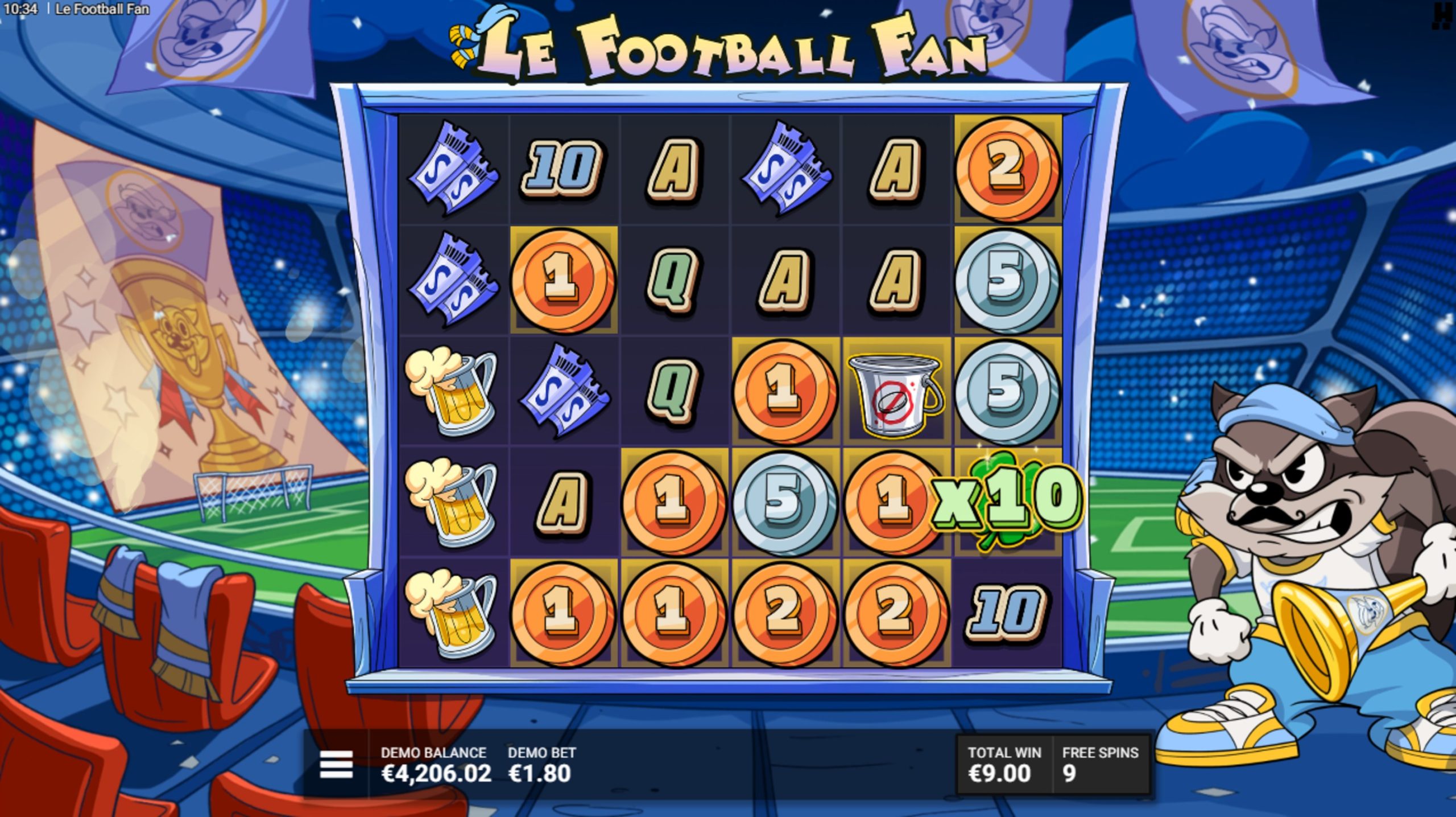 le football fan bonus