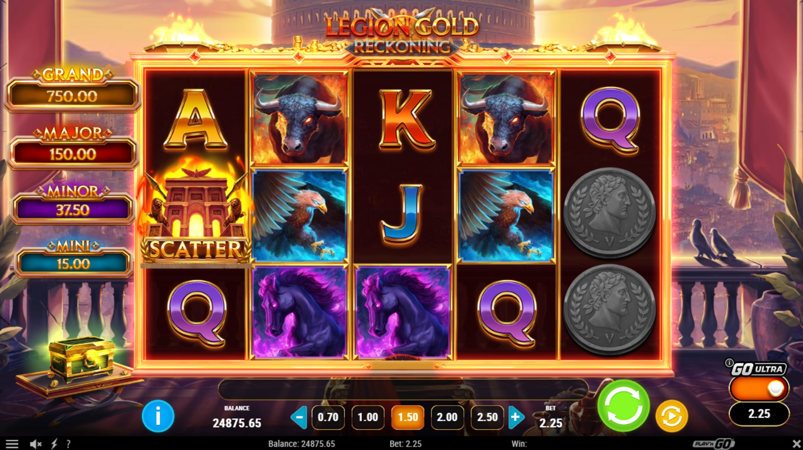 legion gold reckoning slot