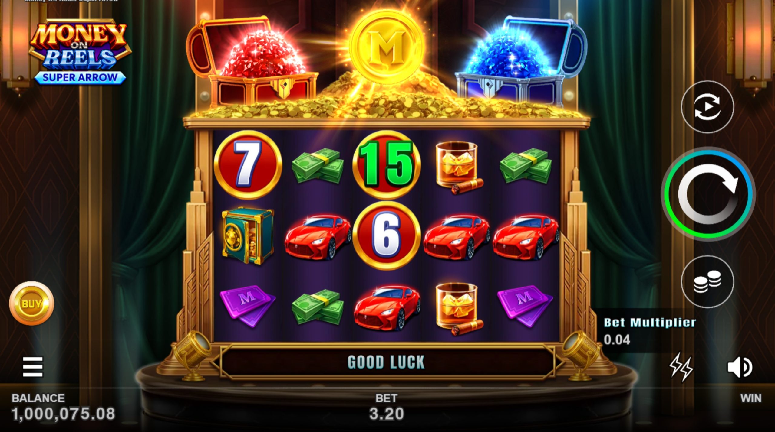 money on reels super arrow slot