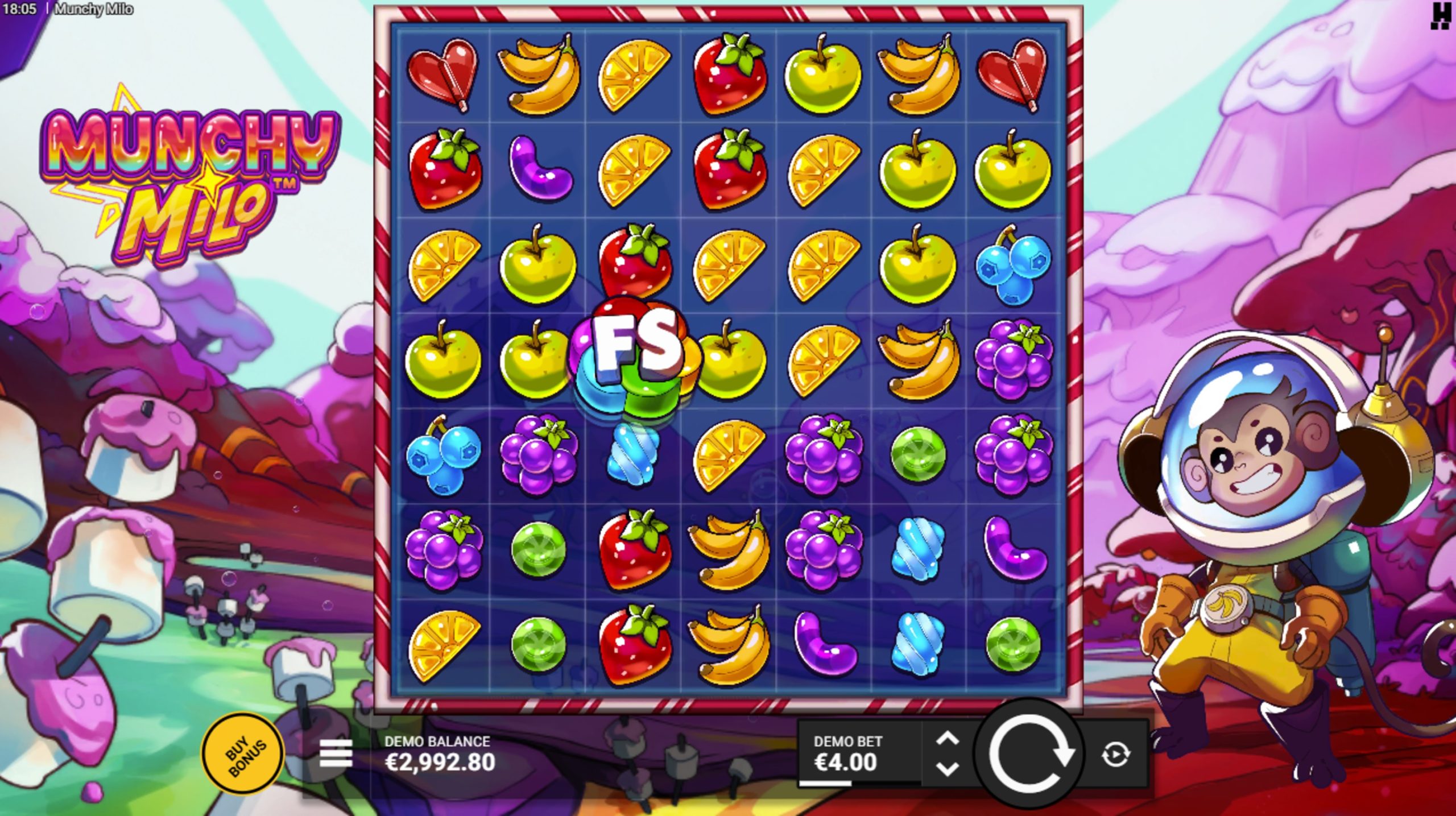 munchy milo slot