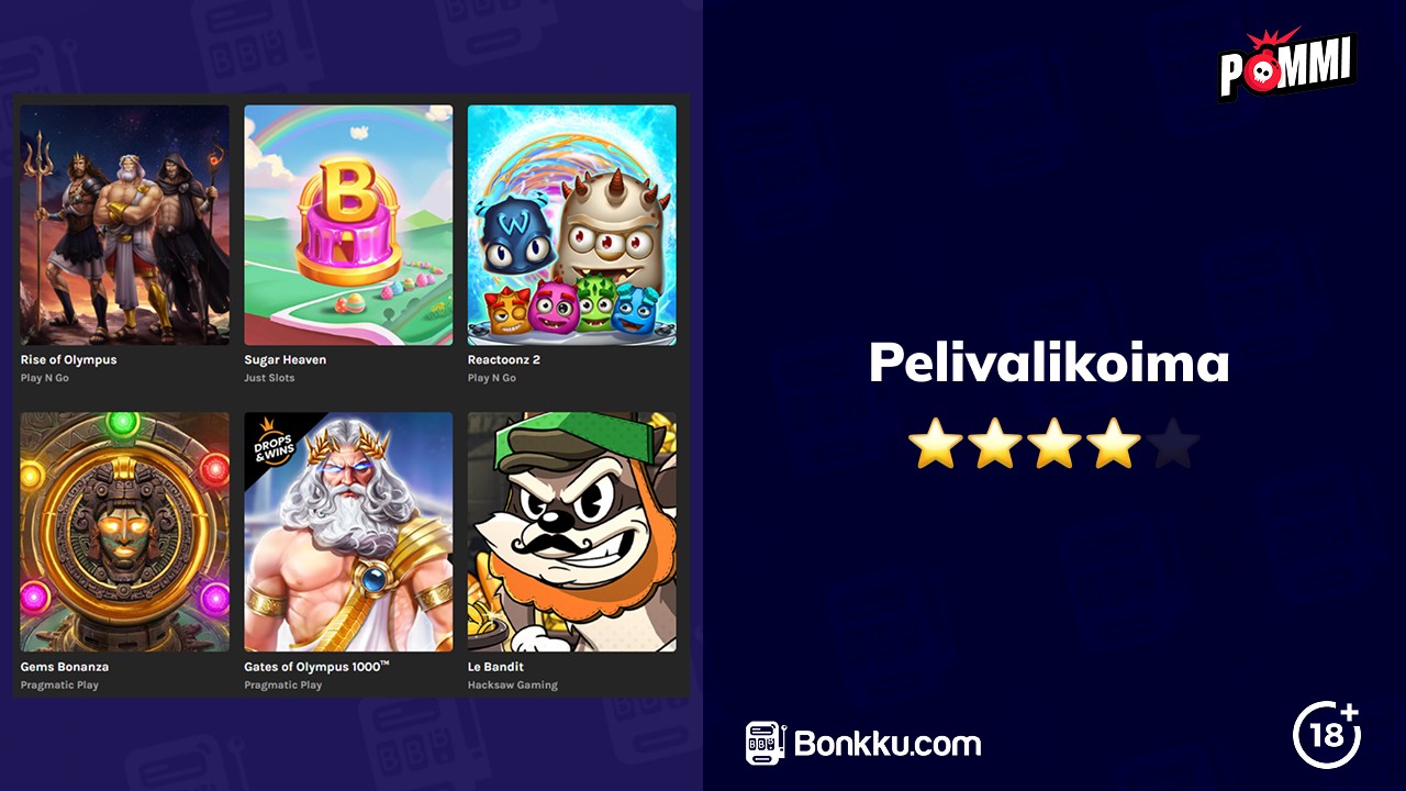 pommi casino pelit