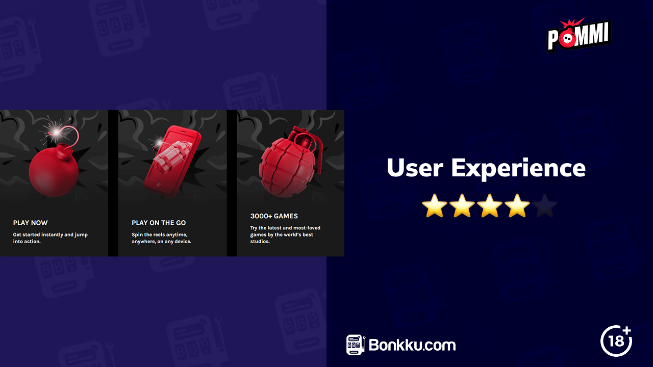 pommi casino user experience