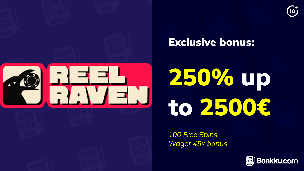 reel raven casino exclusive bonus