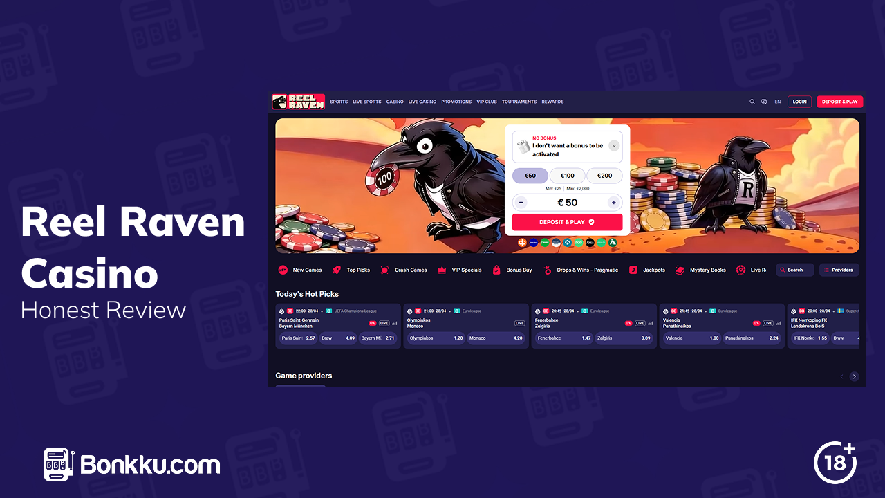 reel raven casino review