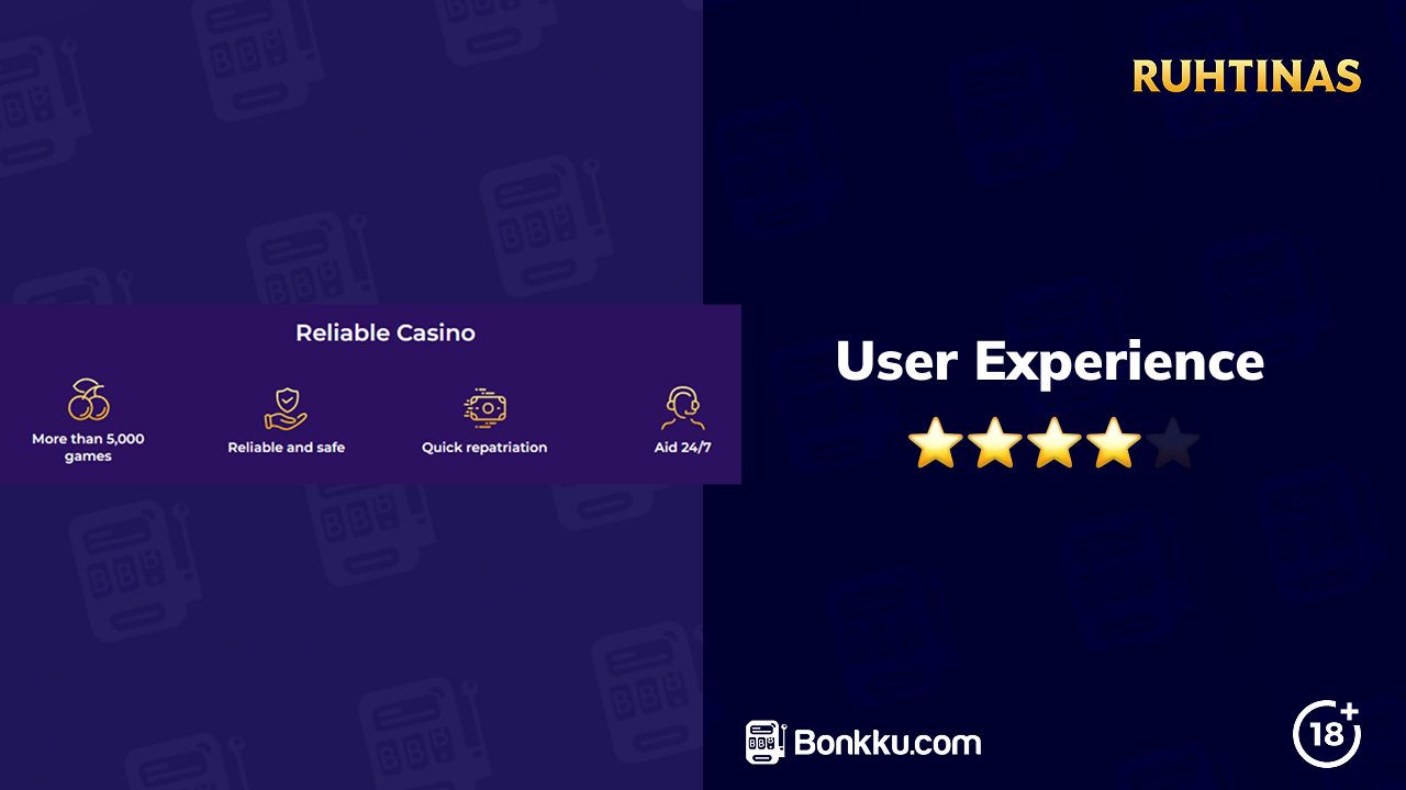 ruhtinas casino user experience
