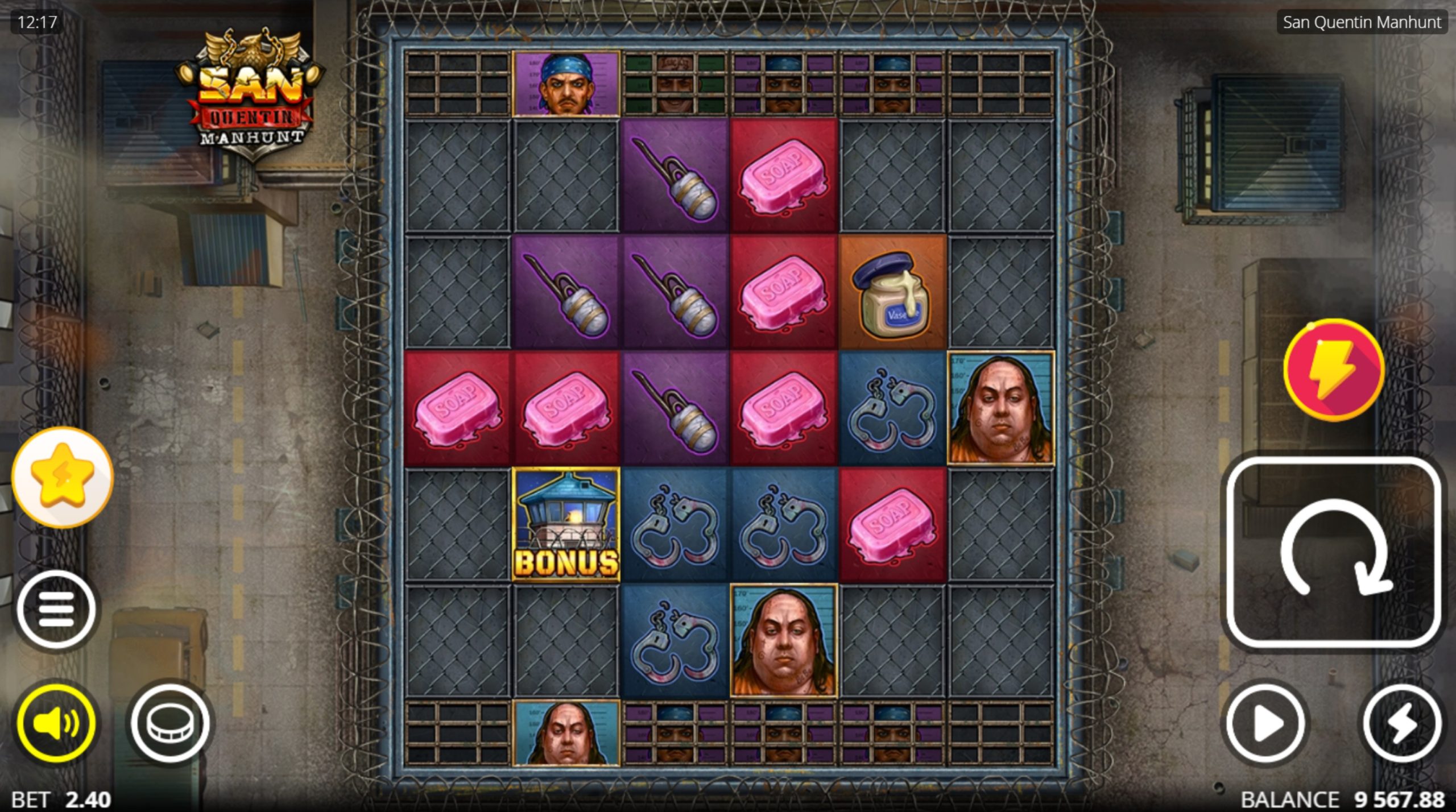 san quentin manhunt slot