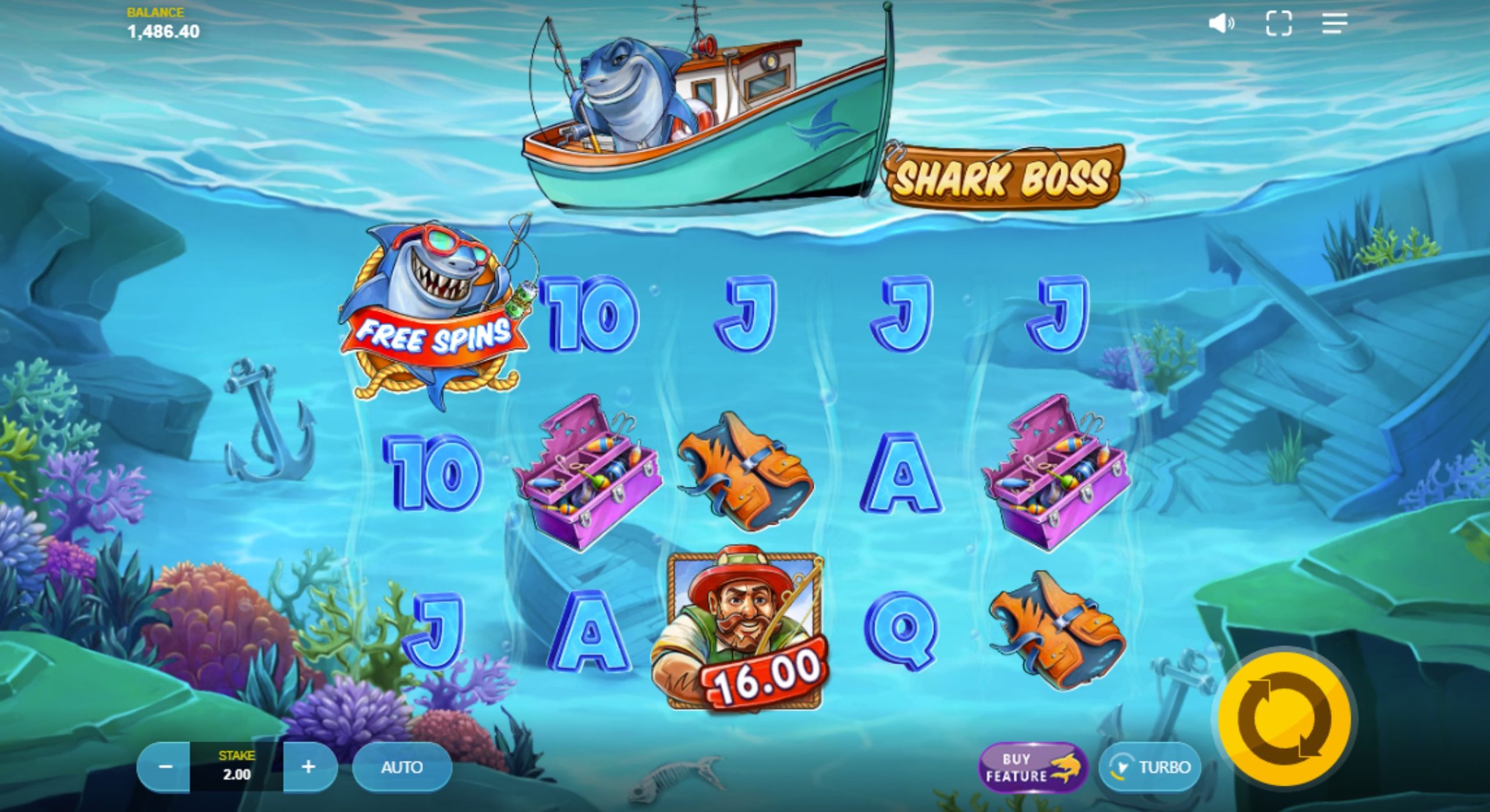 shark boss slot