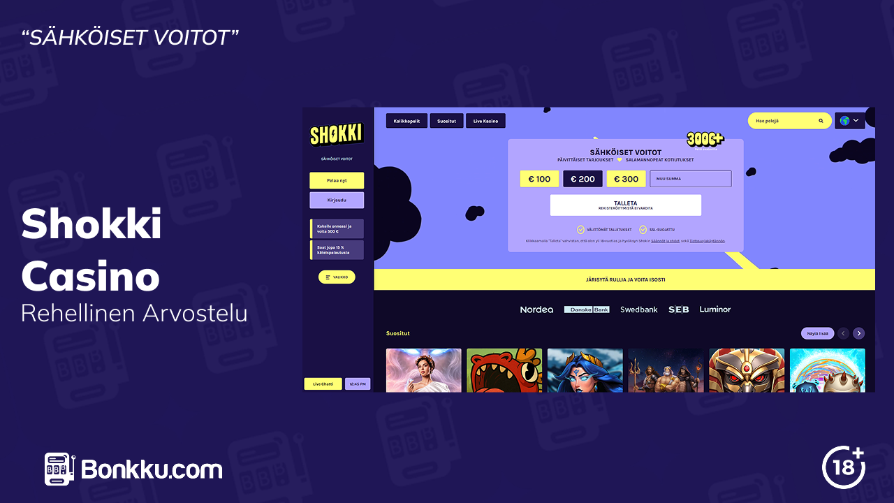 shokki casino arvostelu