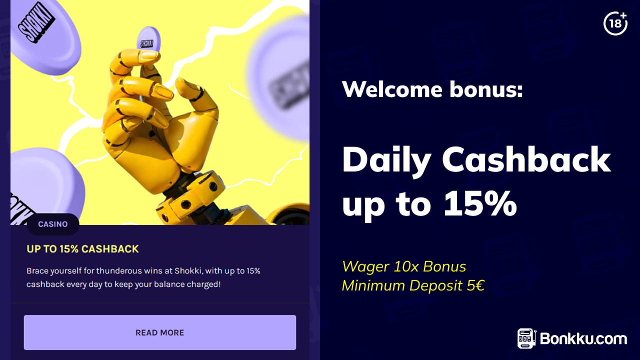 shokki casino welcome bonus