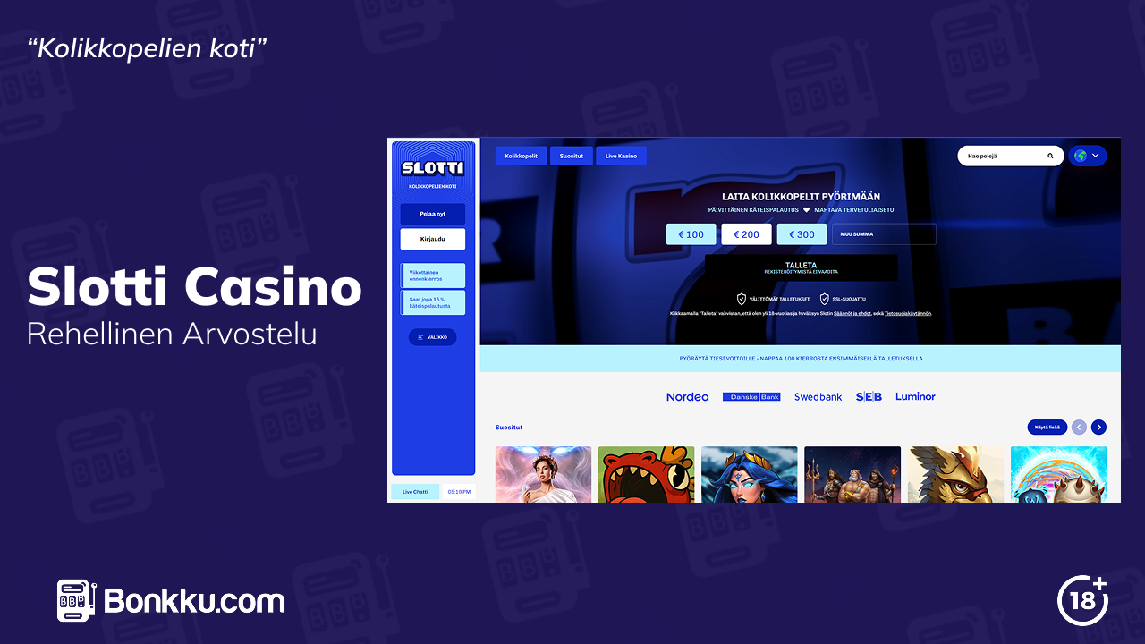 slotti casino arvostelu