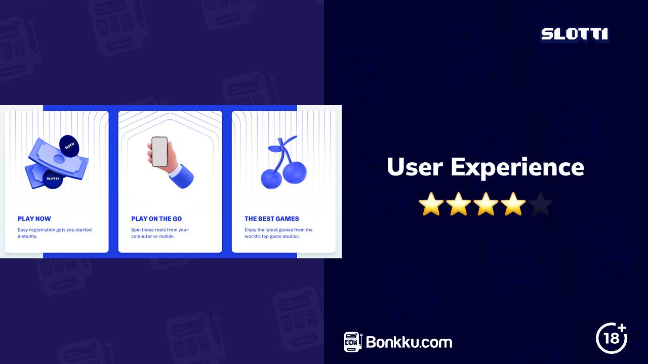 slotti casino user experience