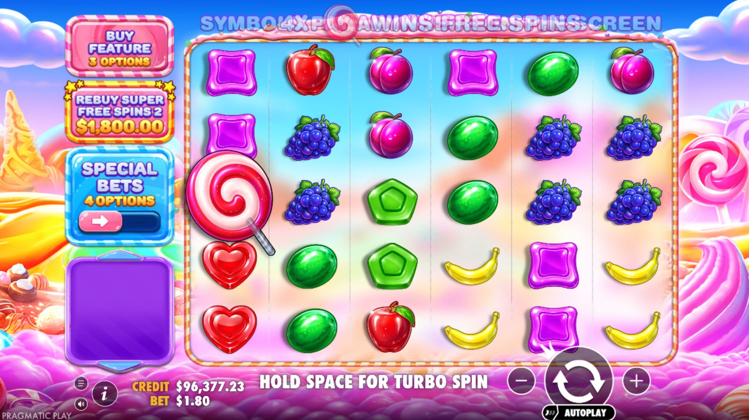 sweet bonanza 2500 slot