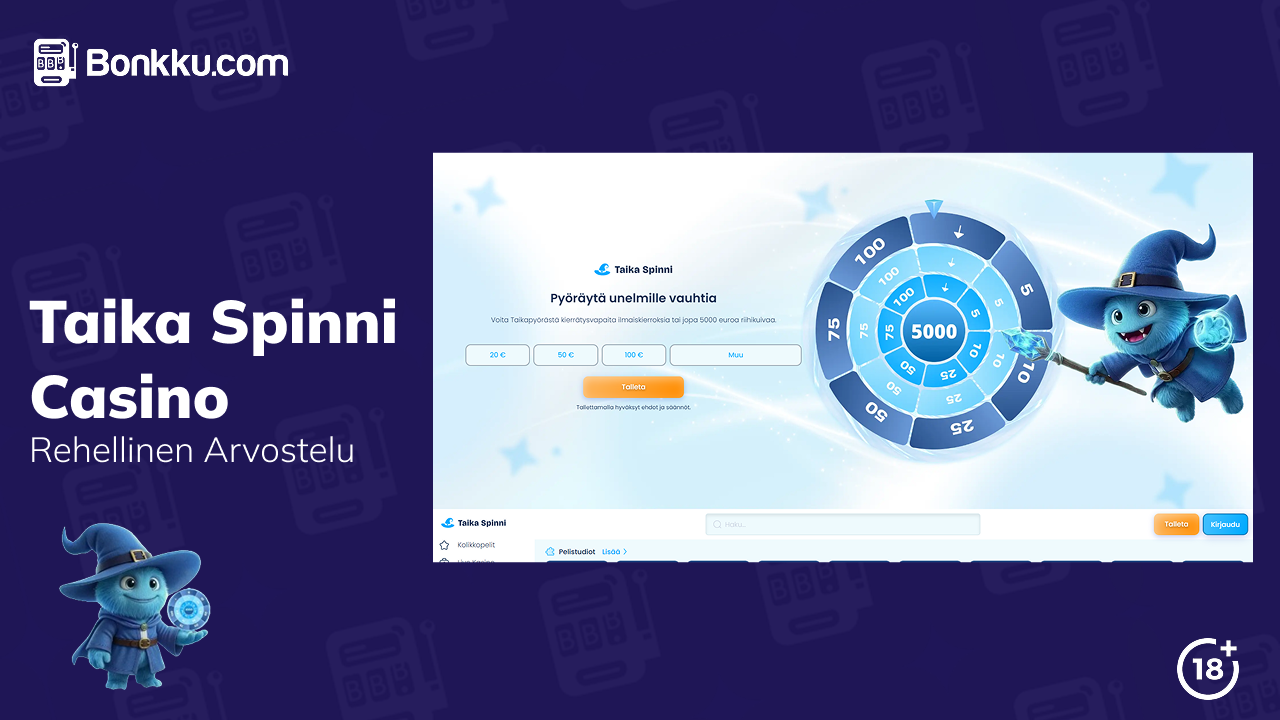 taika spinni casino arvostelu