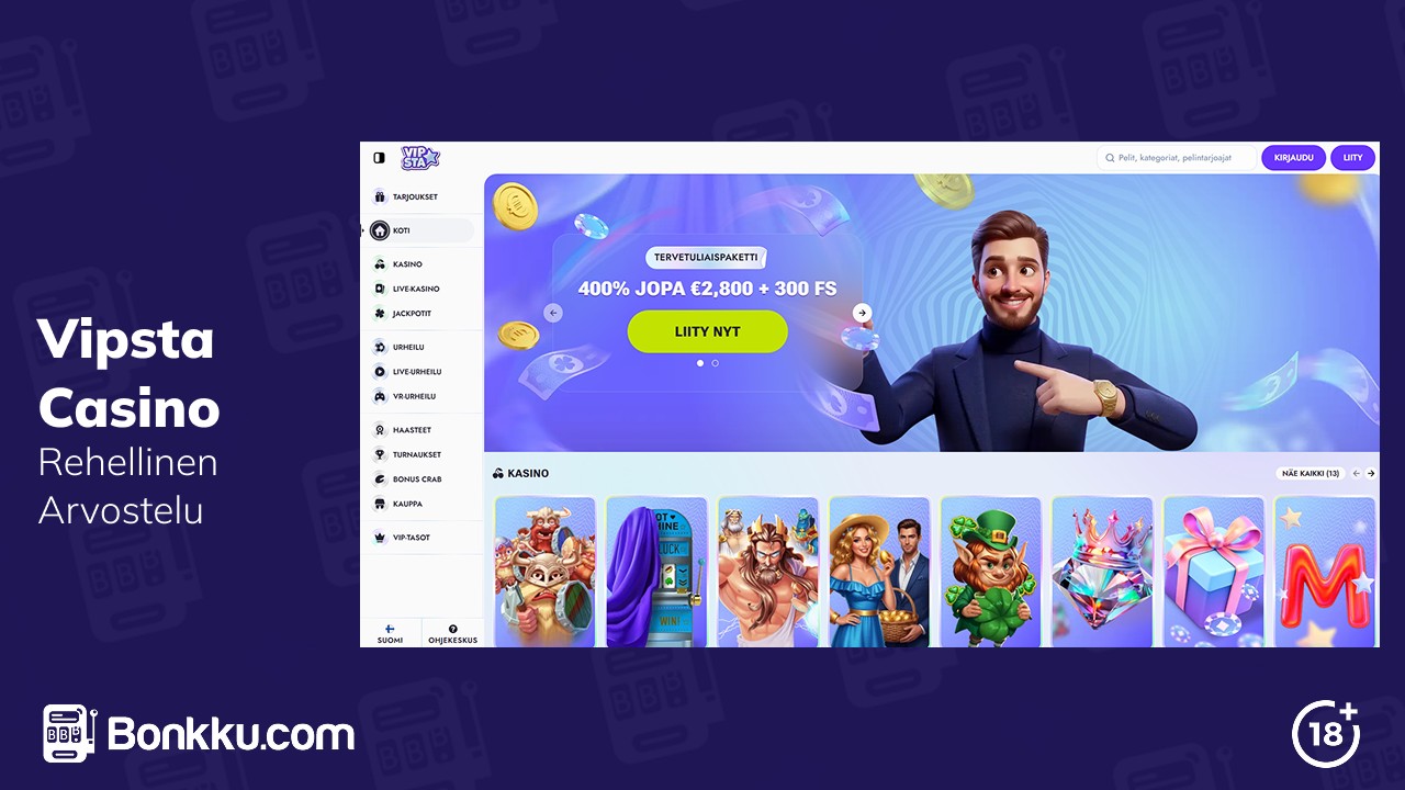 vipsta casino arvostelu