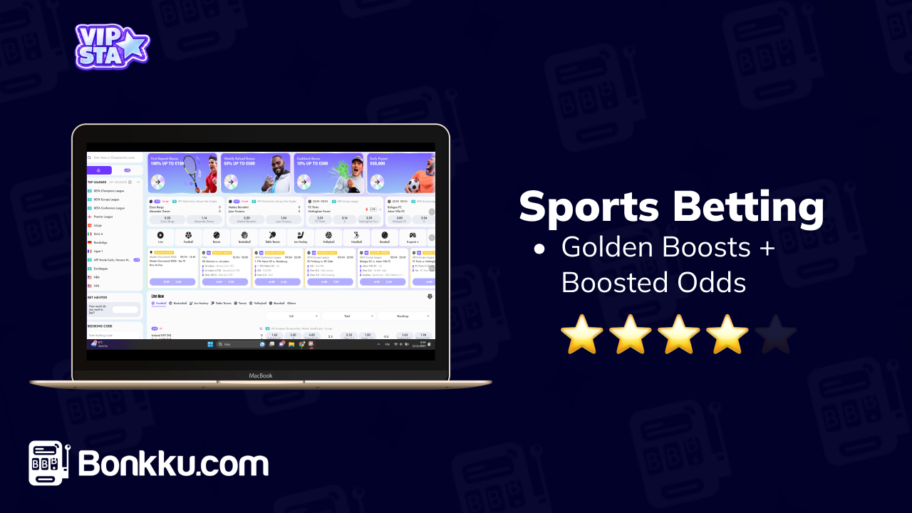 vipsta casino sports betting