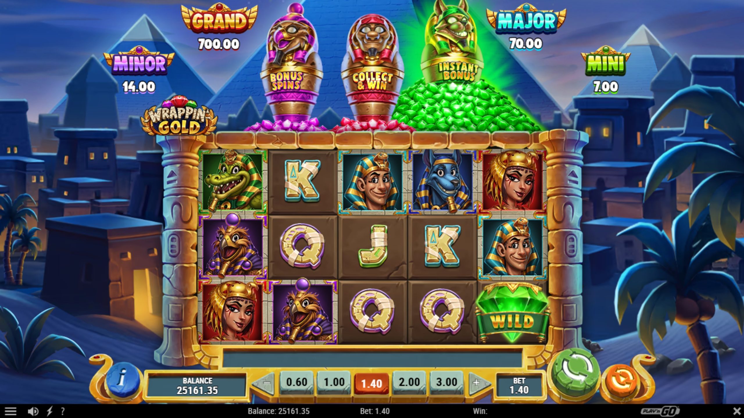 wrappin gold slot