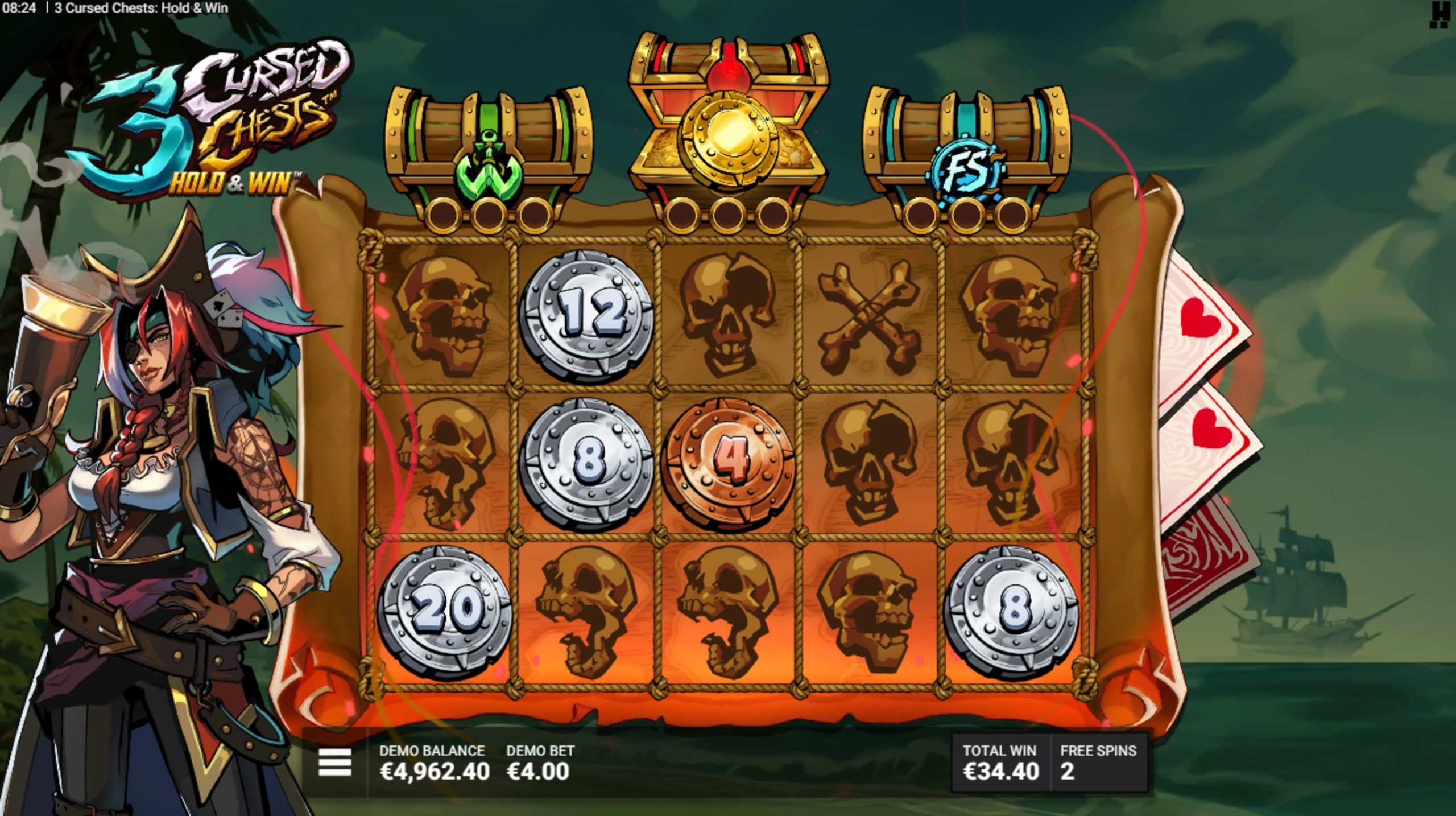 3 cursed chests bonus