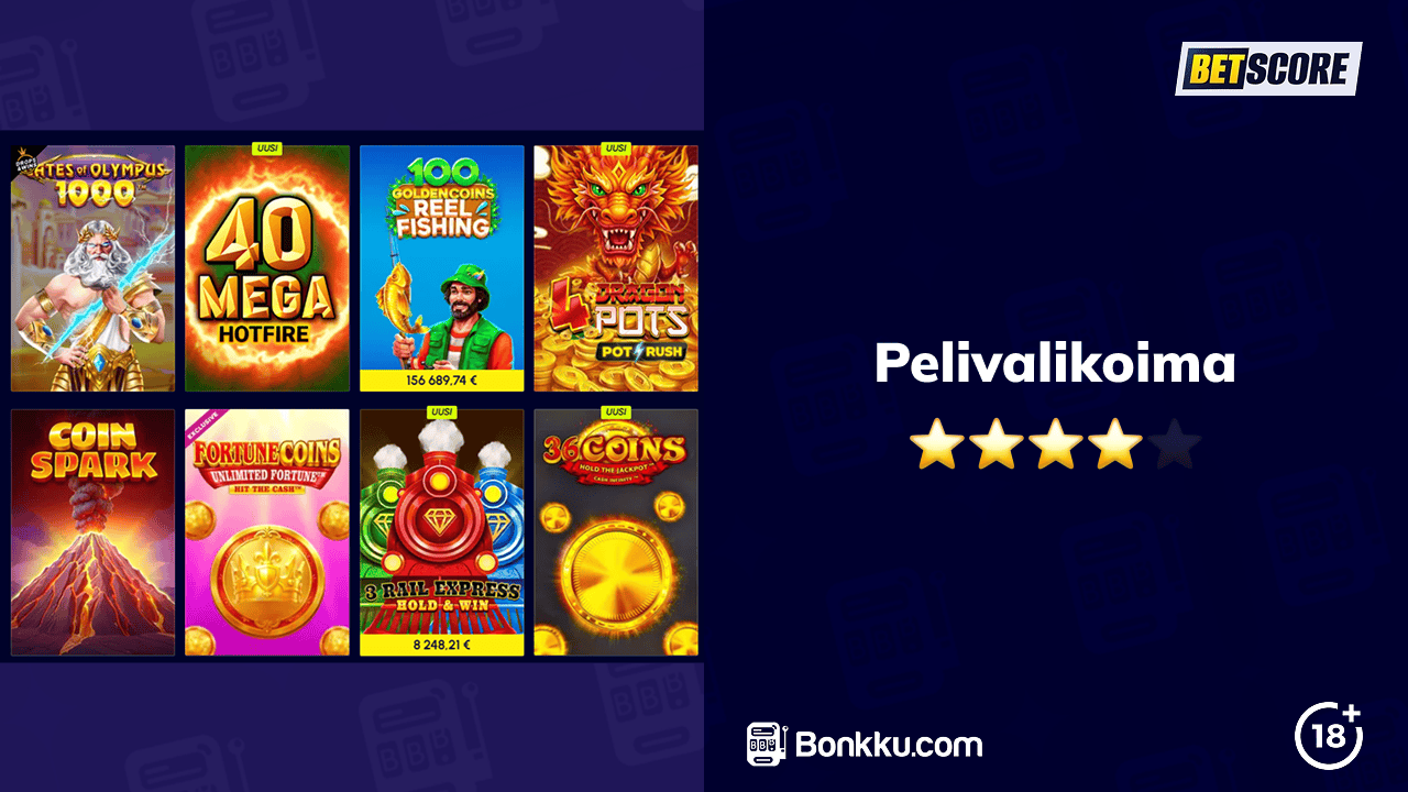 betscore casino pelit