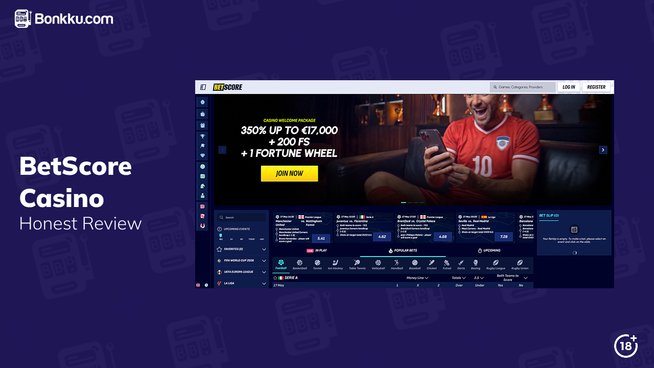 betscore casino review
