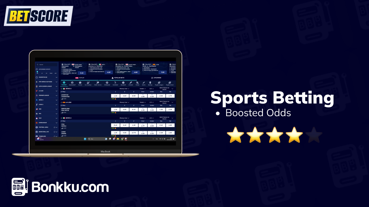 betscore casino sports betting