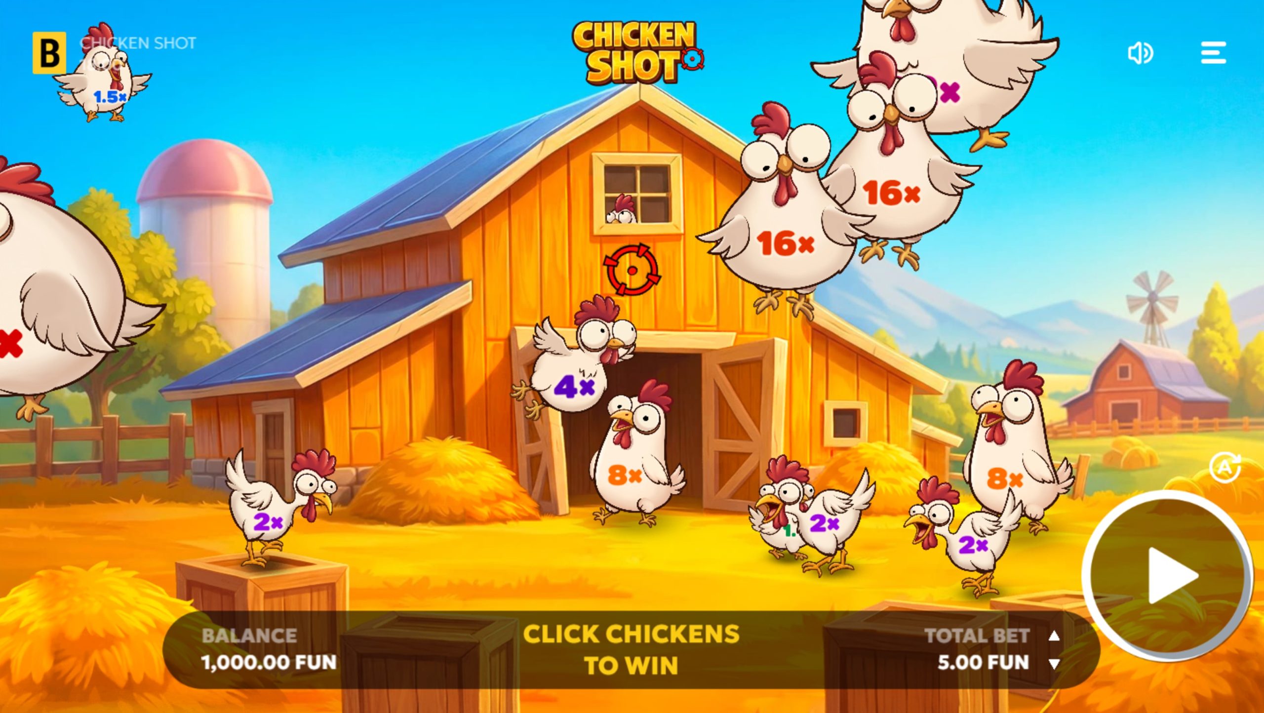 chicken shot slot