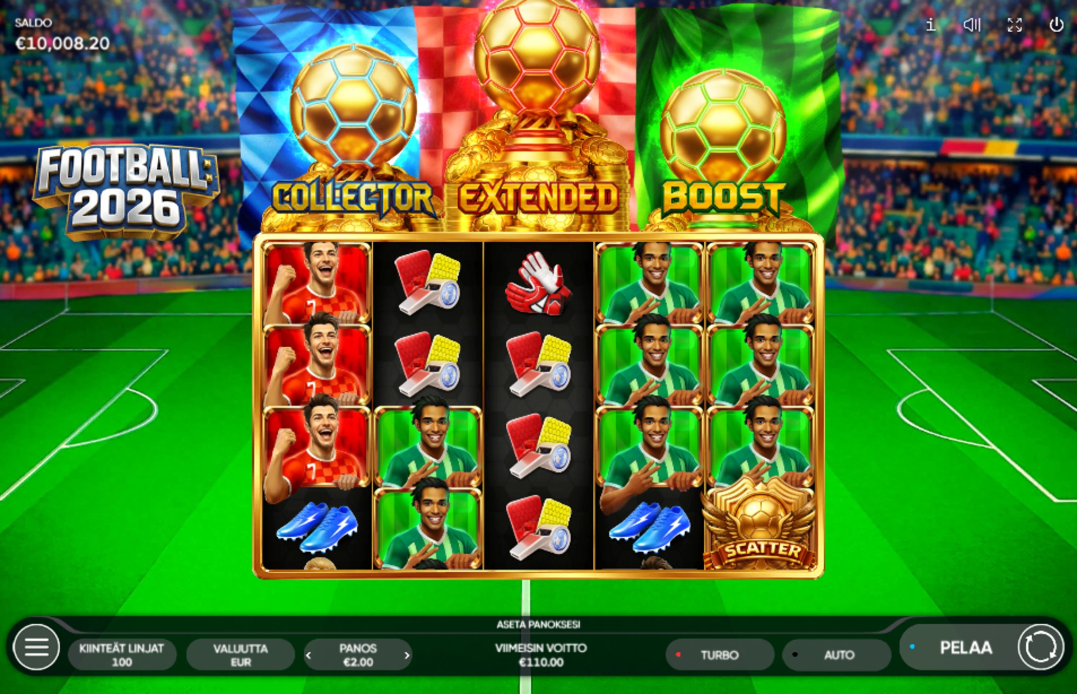 football 2026 slot