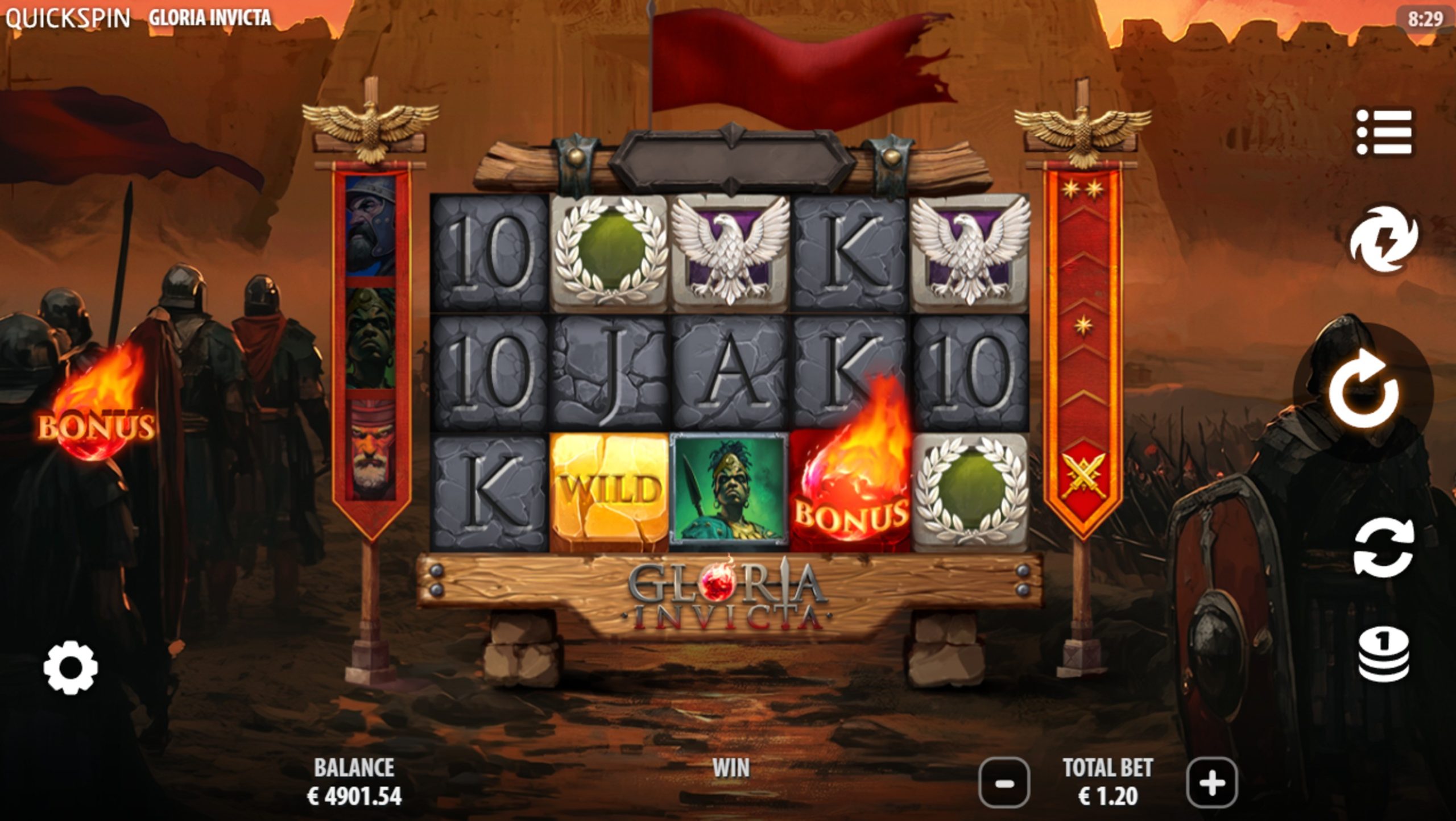 gloria invicta slot