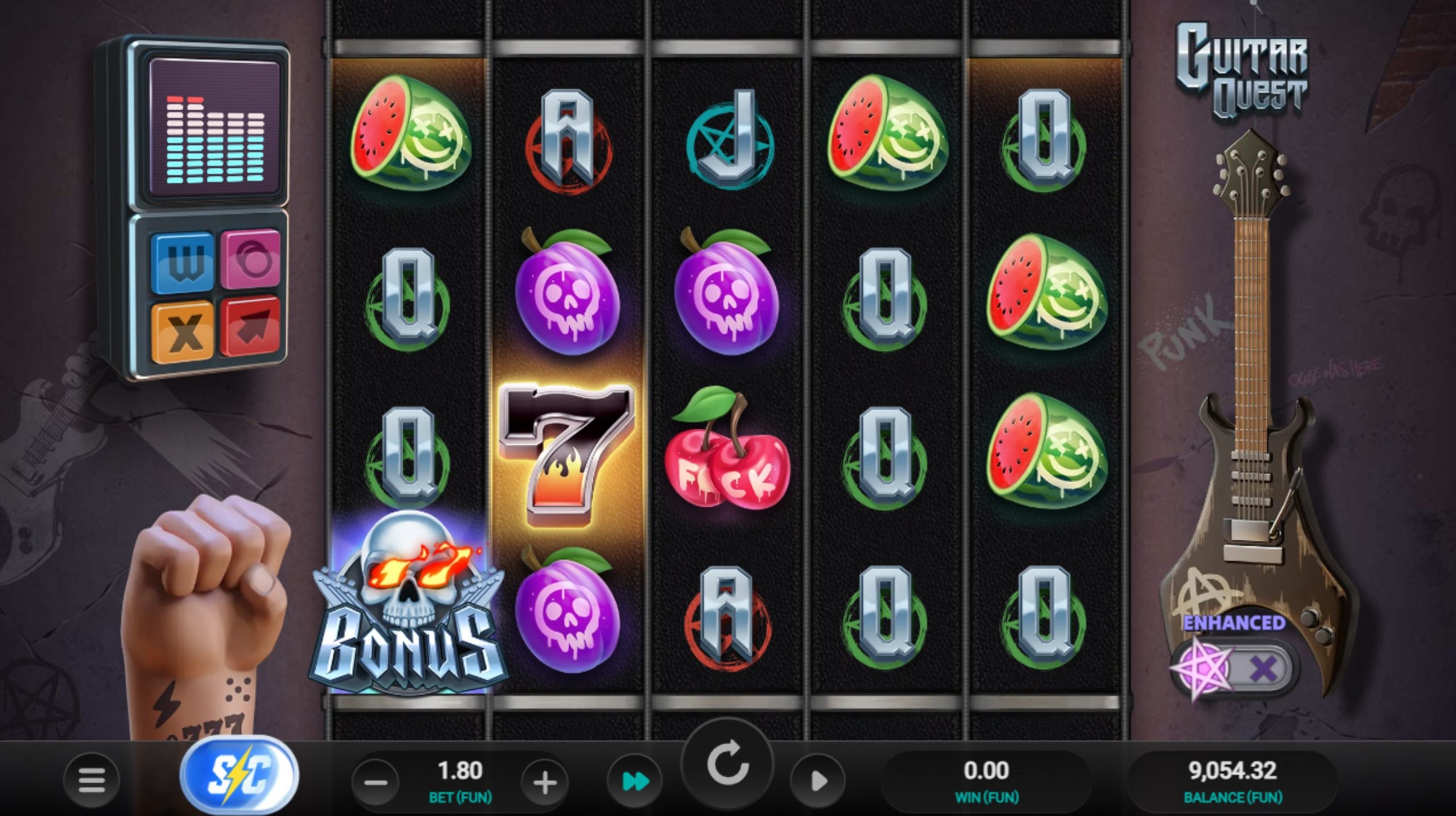 guitar quest slot