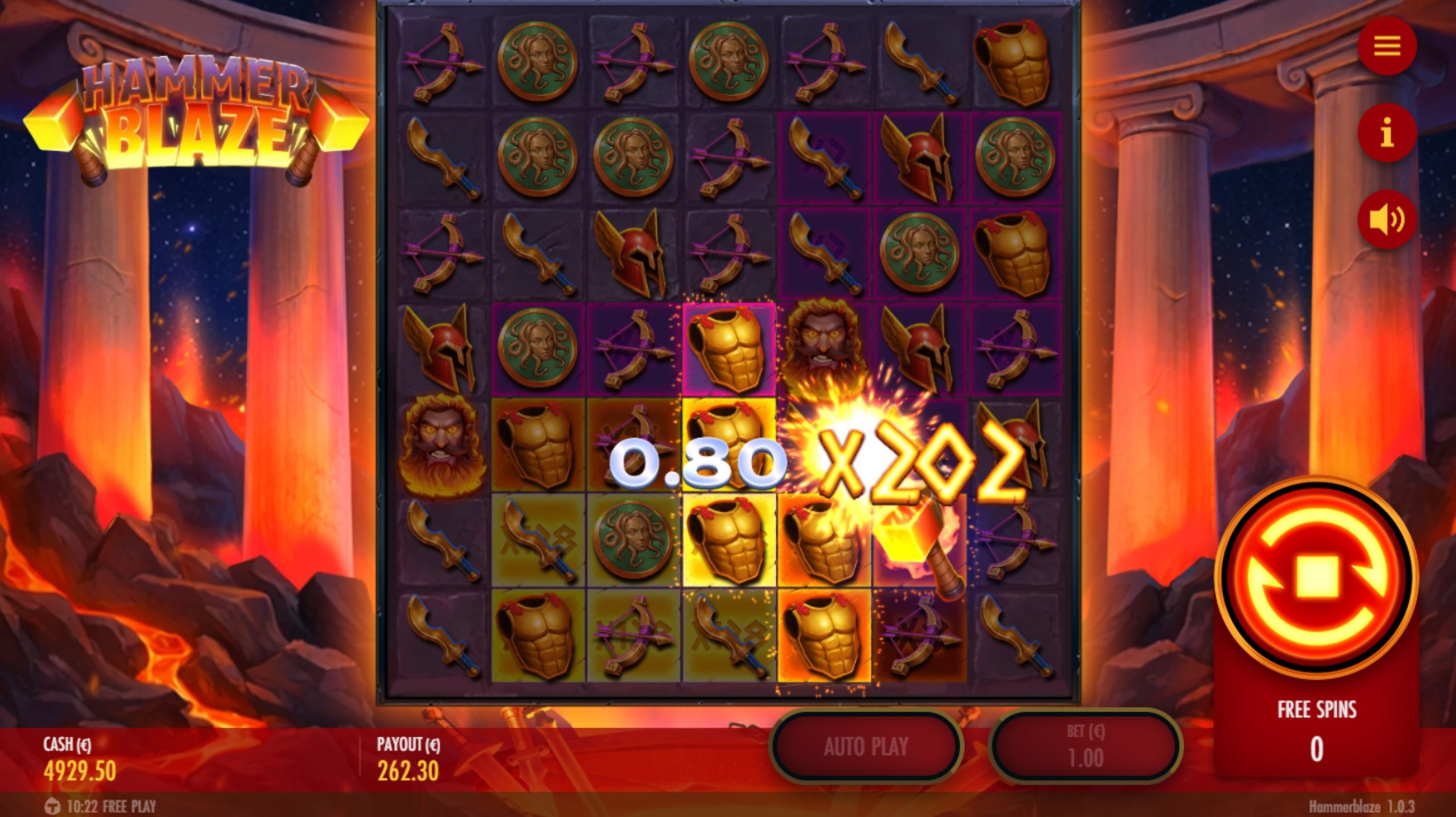 hammerblaze bonus