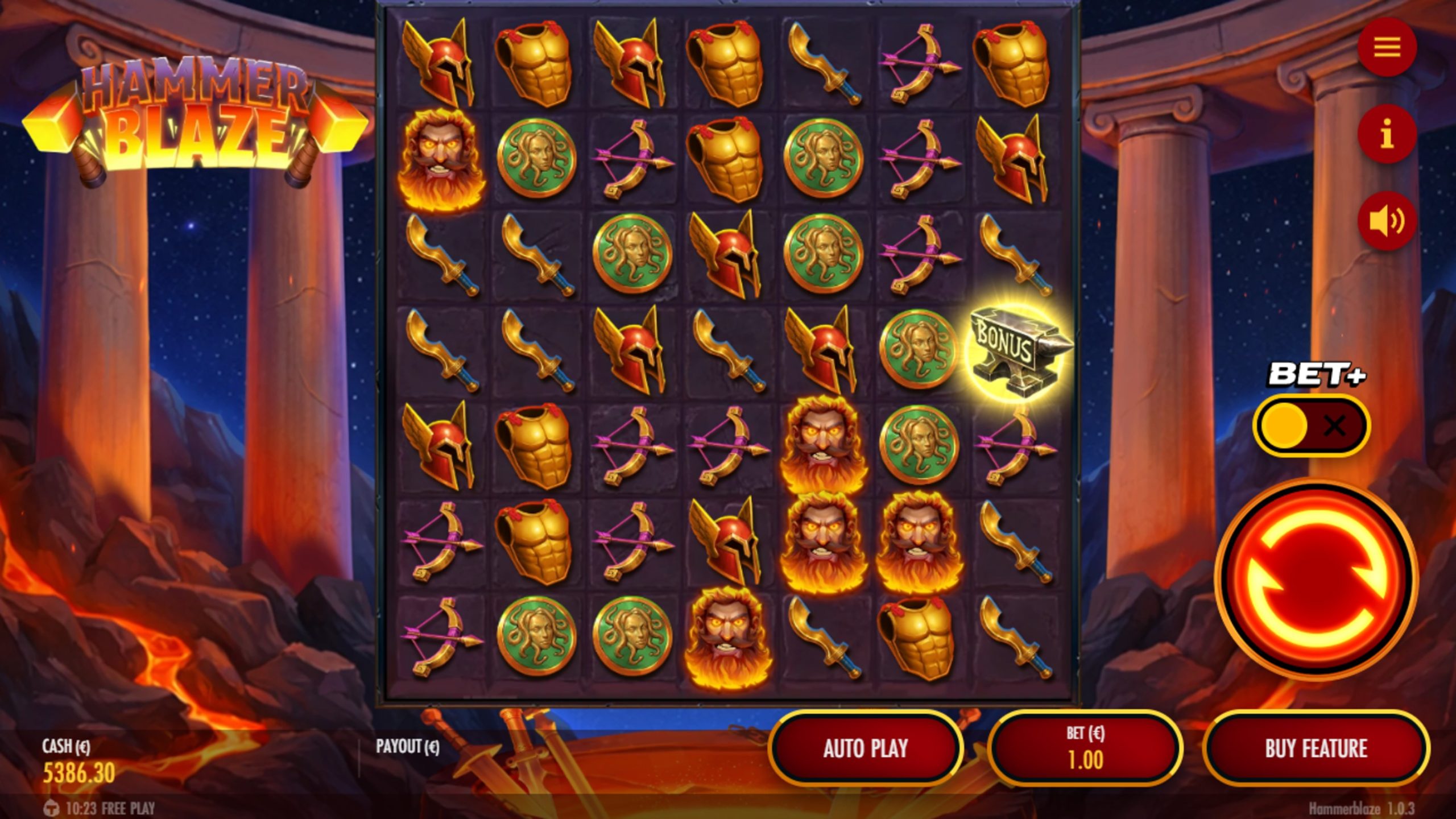 hammerblaze slot