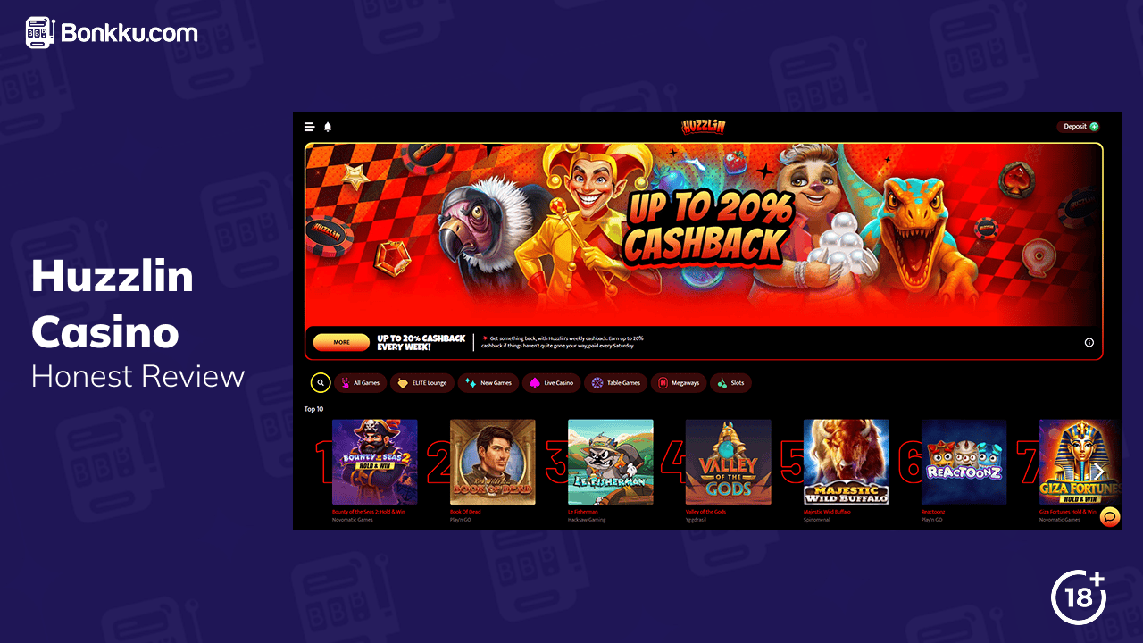 huzzlin casino review