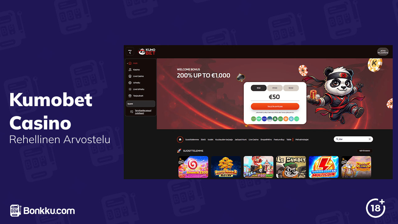 kumobet casino arvostelu