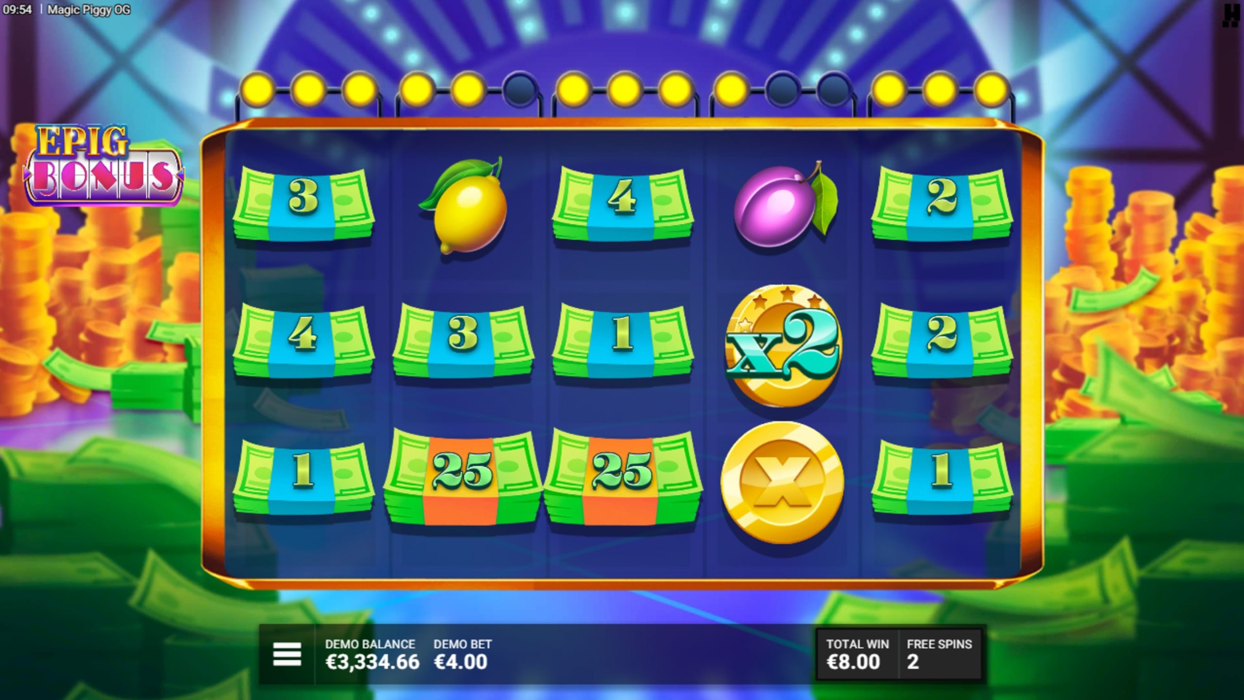 magic piggy og bonus